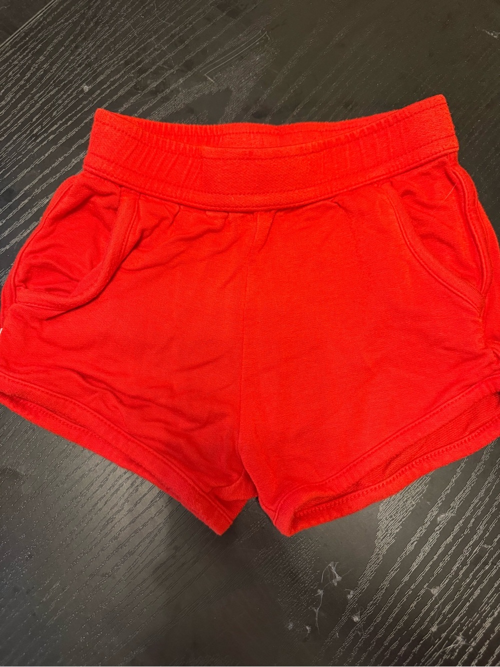 Toddlers Red Lounge Shorts - Comfortable Everyday Fit